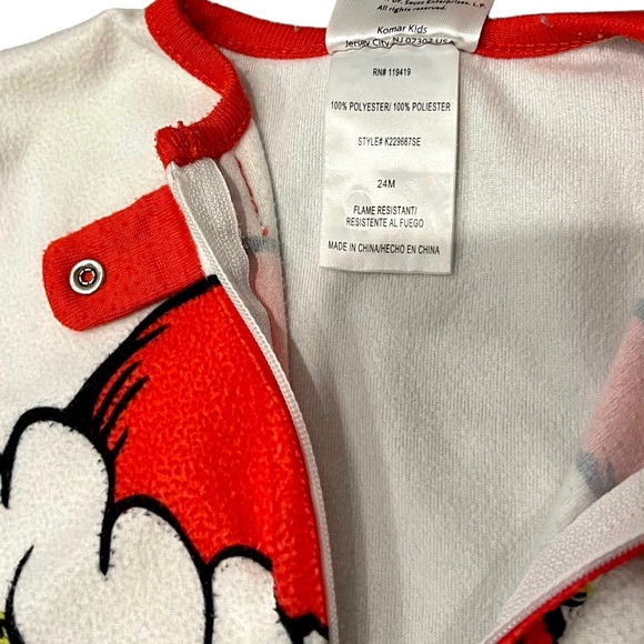 Grinch Footie Pajamas Size 24 Months - Picture 3 of 5